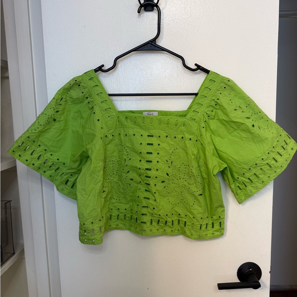Rails Laine Eyelet Square Neck Top